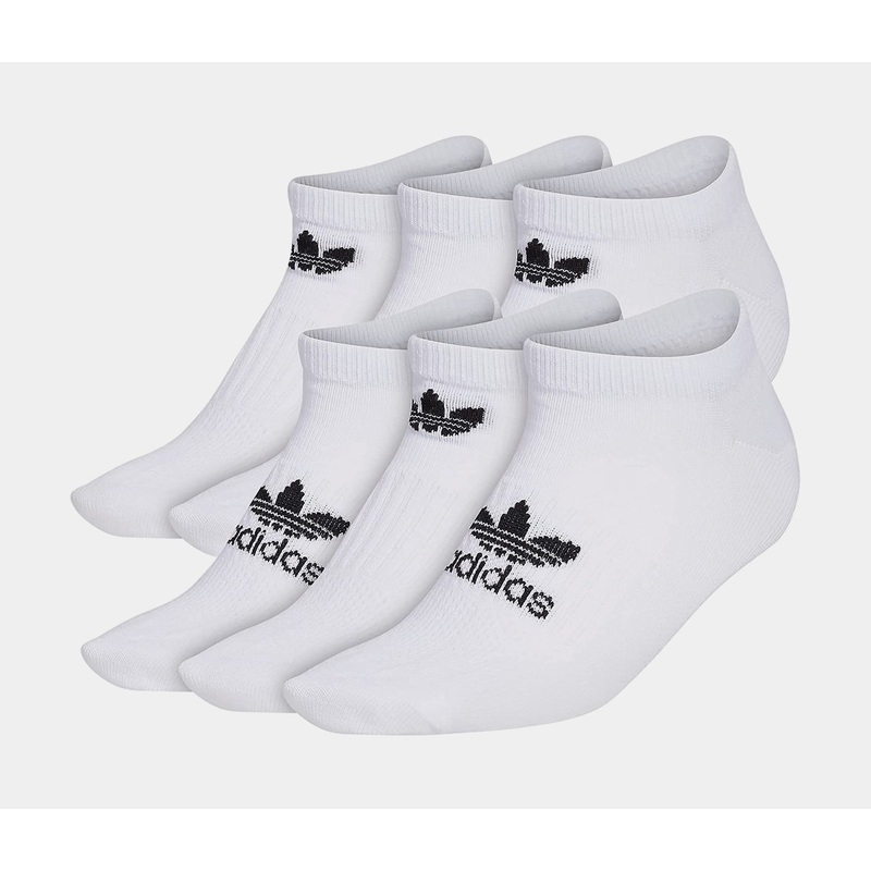 Trefoil Superlite No Show Socks Womens Socks (White)