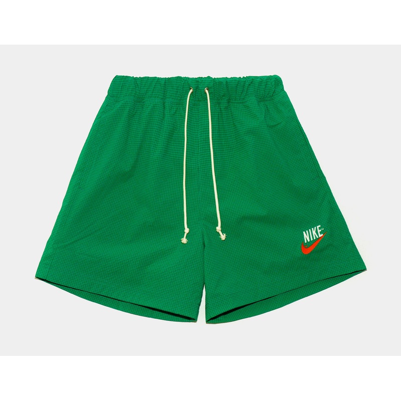 Woven Shorts Mens Shorts (Green)