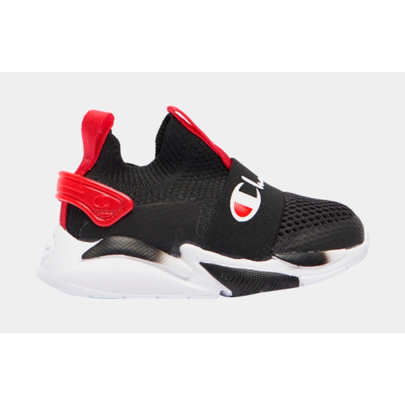 XG Tech Pro Infant Toddler Lifestyle Shoes (Black/Red)