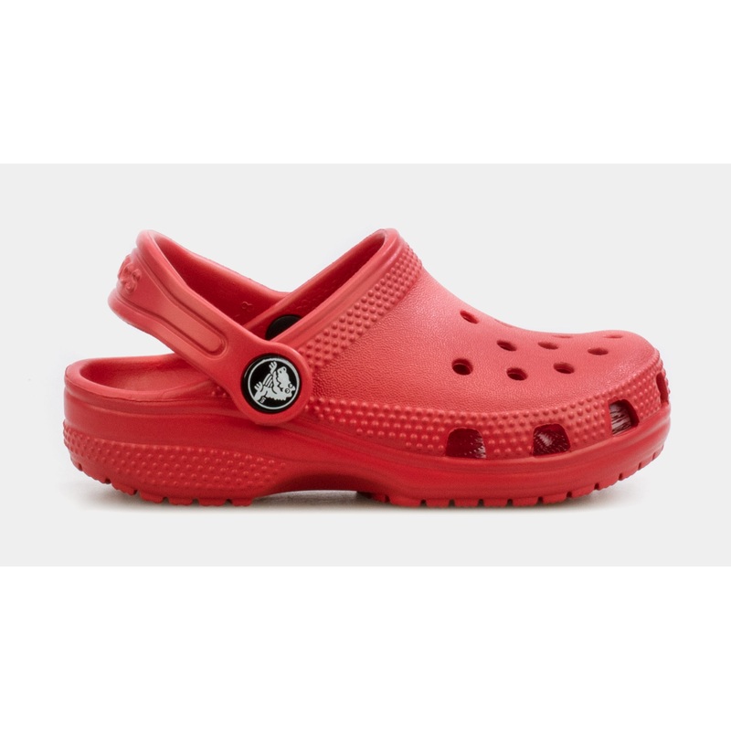 Classic Clog Infant Toddler Sandals (Red)