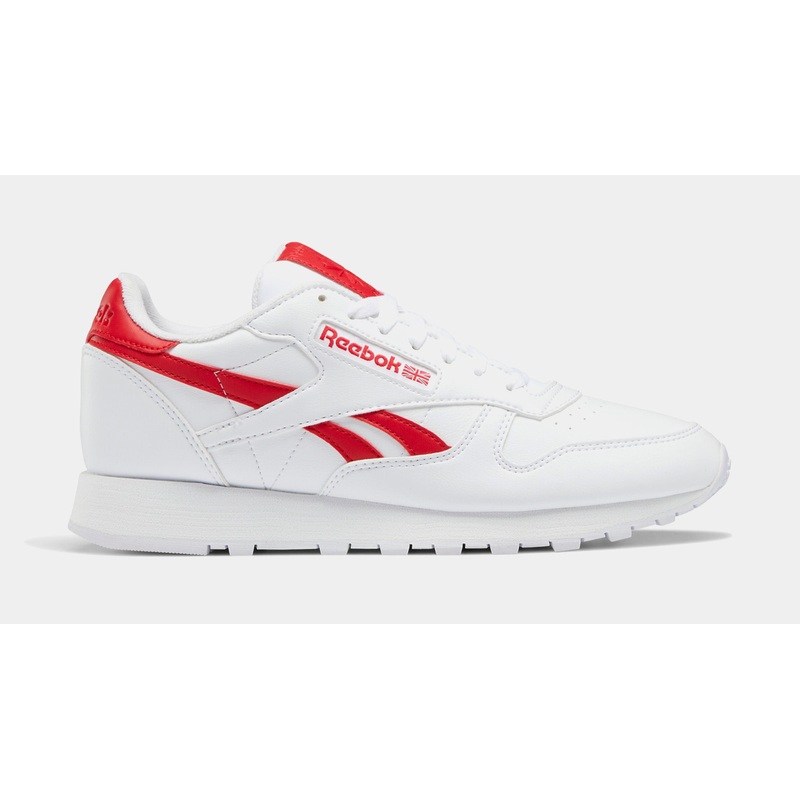 Classic Vegan Mens Lifestyle Shoes (White/Red)