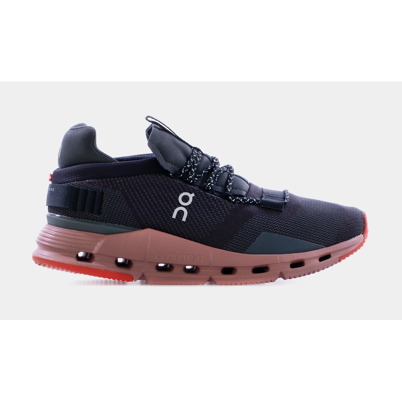 Cloudnova Eclipse/Rose Womens Running Shoes (Grey/Pink)