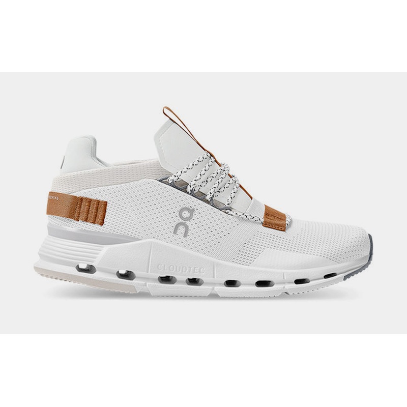 Cloudnova Womens Running Shoes (White/Pearl)