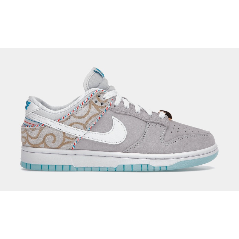 Dunk Low Barbershop Mens Lifestyle Shoes (White/Blue) Limit One Per Customer