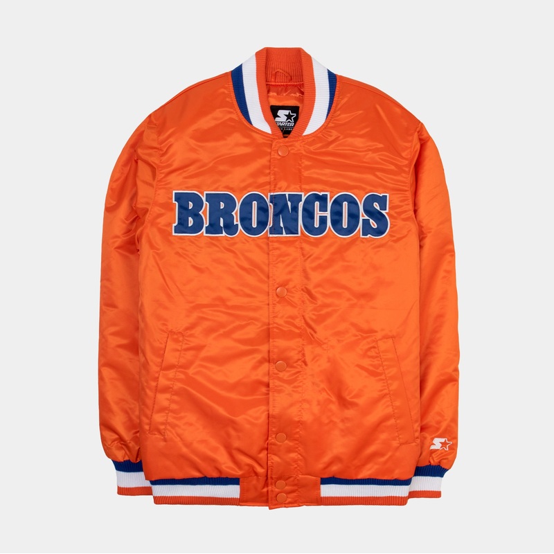 Exclusive Denver Broncos Mens Jacket (Orange)