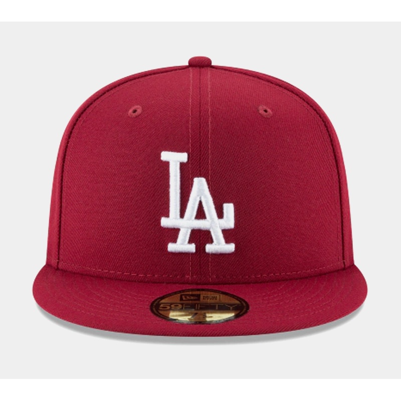 Los Angeles Dodgers 59Fifty Fitted Cap Mens Hat (Red)