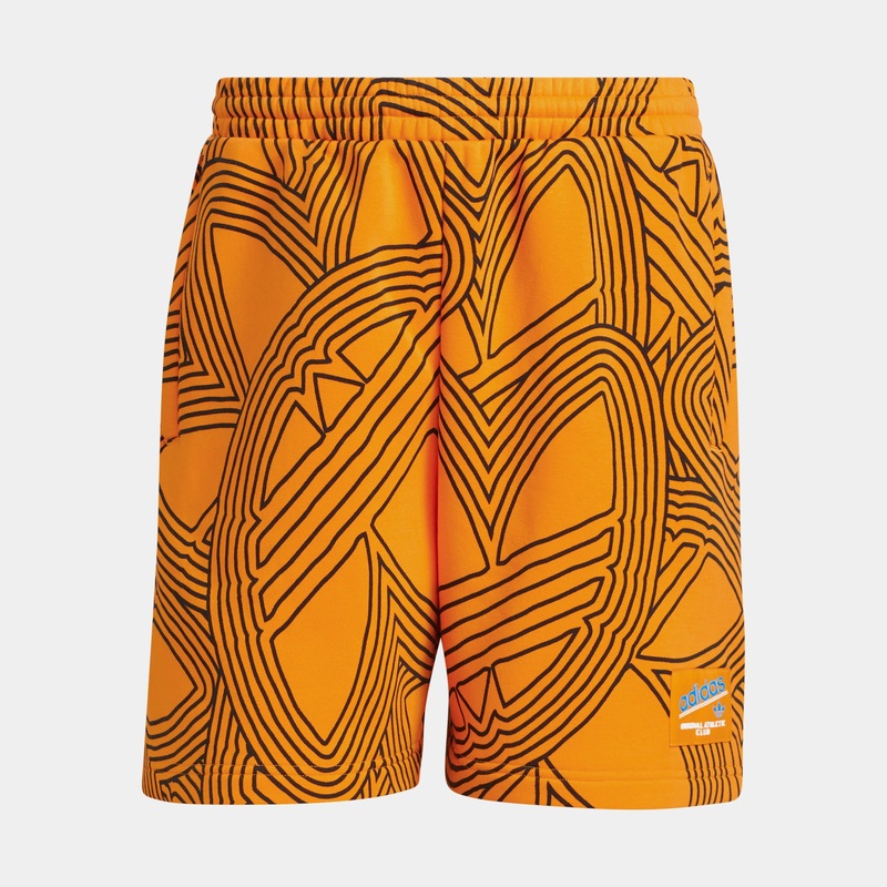 OAC All Over Print Woven Short Mens Shorts (Yellow)