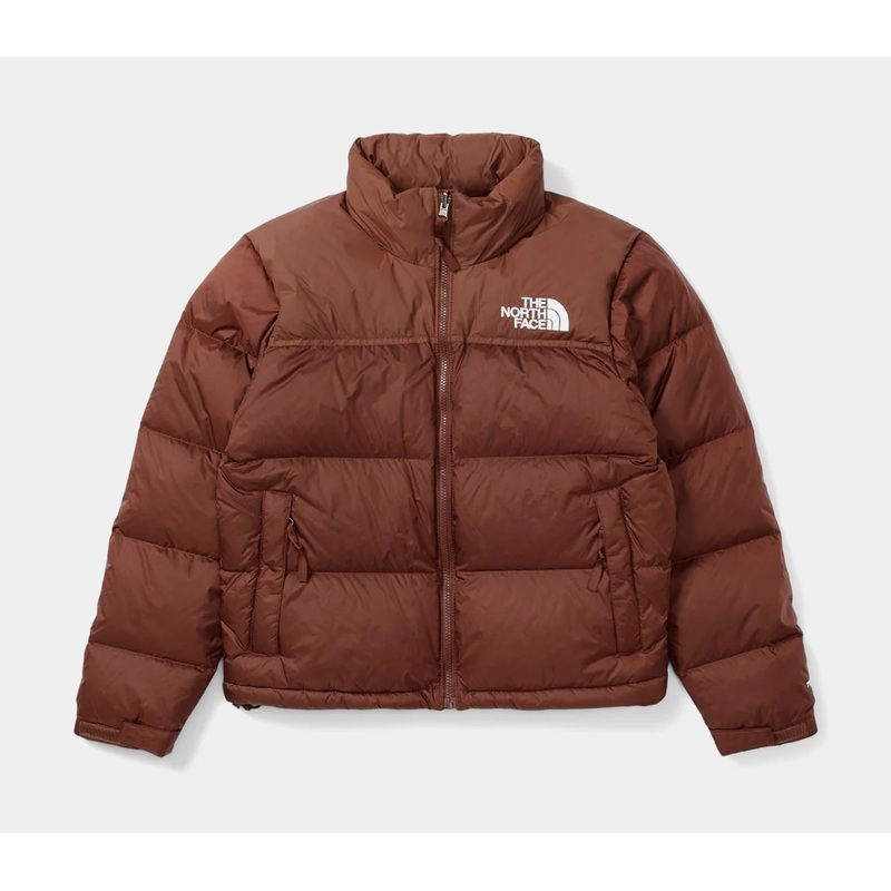1996 Retro Nuptse Womens Jacket (Brown)