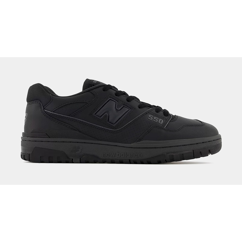550 Triple Black Mens Lifestyle Shoes (Black)