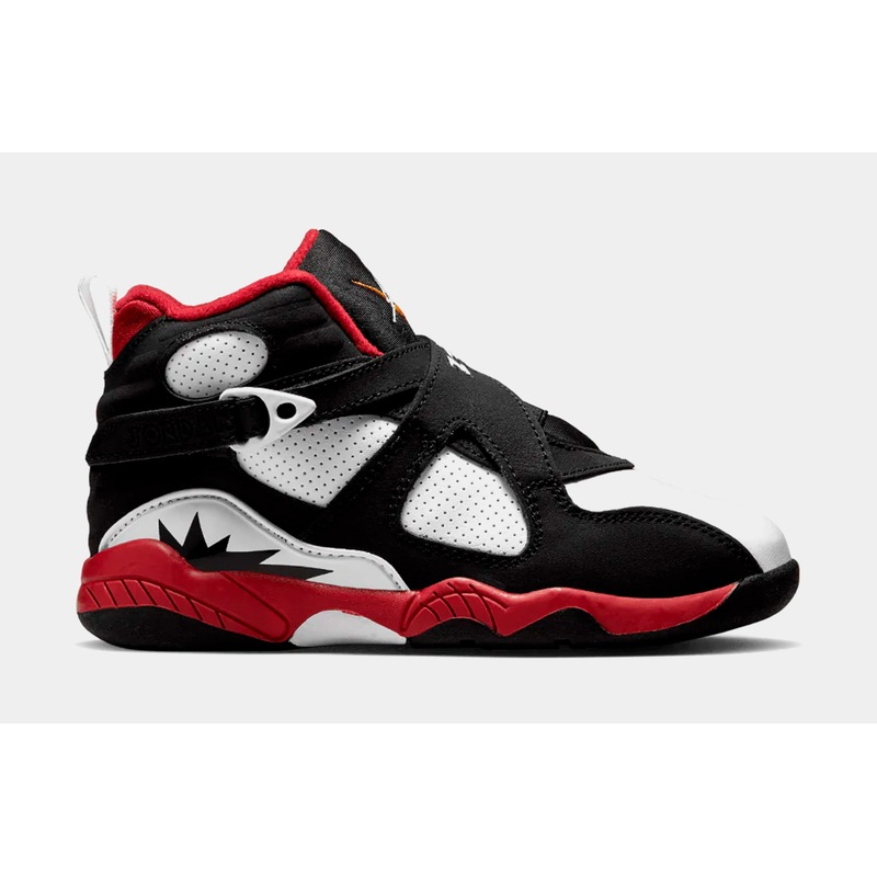 Air Jordan 8 Retro Paprika Preschool Lifestyle Shoes (Black/Red)
