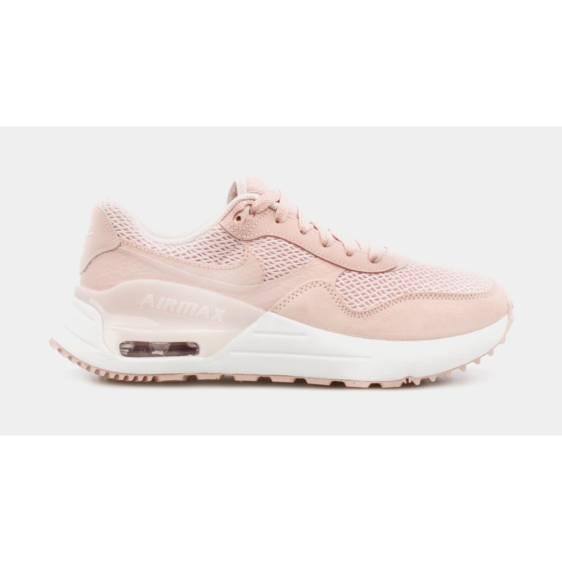 Air Max SYSTM Womens Running Shoes (White/Pink)