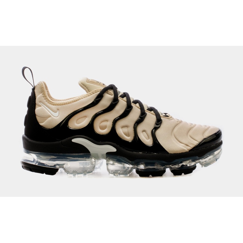 Air VaporMax Plus Beige Black Mens Running Shoes (Beige/Black)