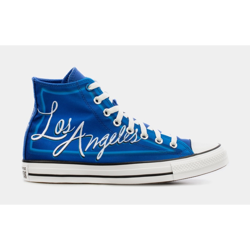 Chuck Taylor All Star Hi Los Angeles Mens Lifestyle Shoes (Blue)