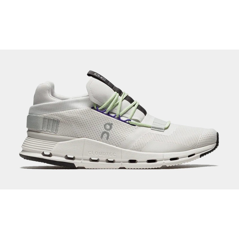 Cloudnova White Mineral Mens Running Shoes (White)