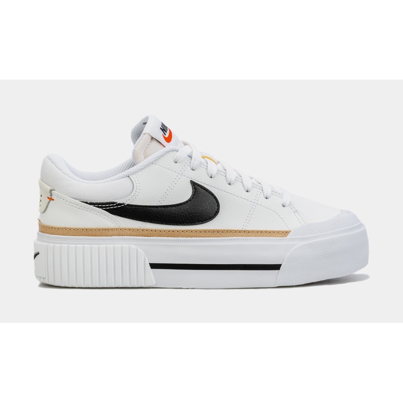 Court Legacy Lift Womens Lifestyle Shoes (White/Black)