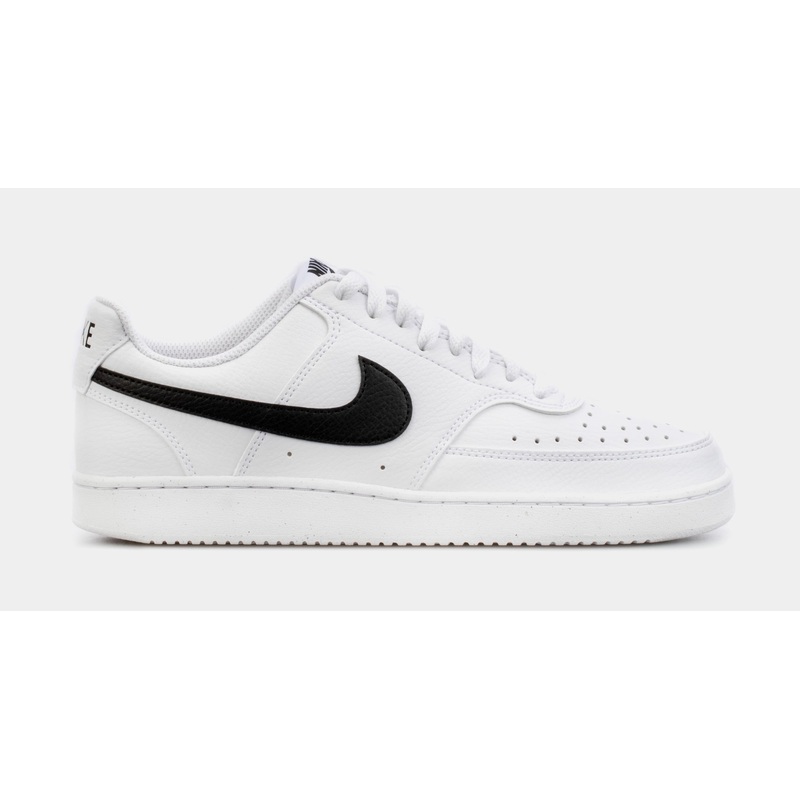 Court Vision Low Next Nature Mens Lifestyle Shoes (White/Black)
