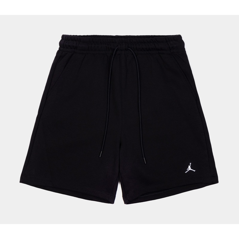 Essentials Fleece Mens Shorts (Black)