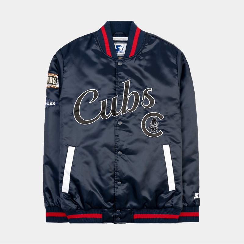 Exclusive Chicago Cubs Mens Jacket (Blue)