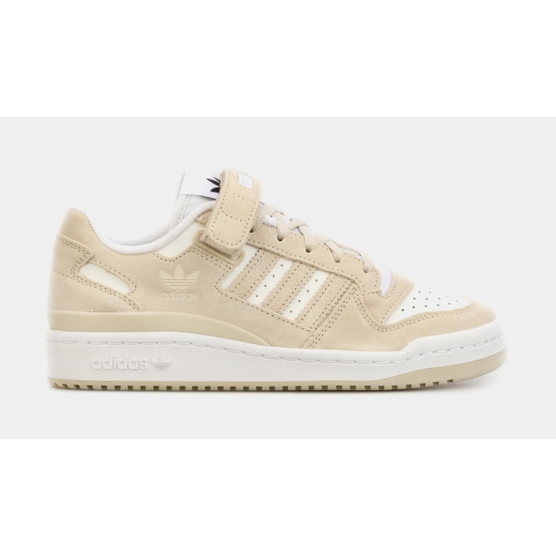 Forum Low Womens Lifestyle Shoes (Beige/White)