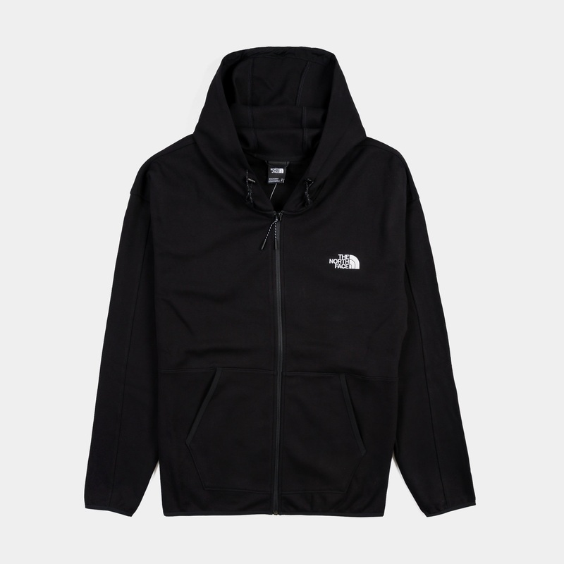 TNF Tech Full-Zip Mens Hoodie (Black)