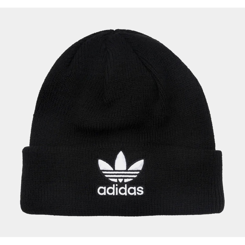 Trefoil Beanie Mens Hat (Black)