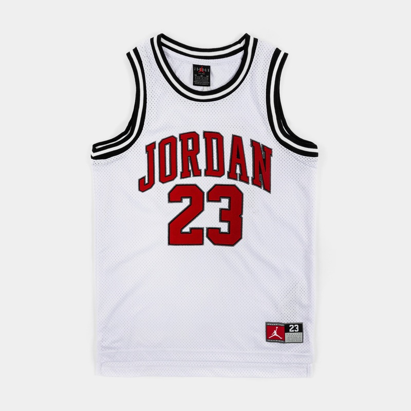23 Jersey Tank Grade School Jersey (White/Red/White)