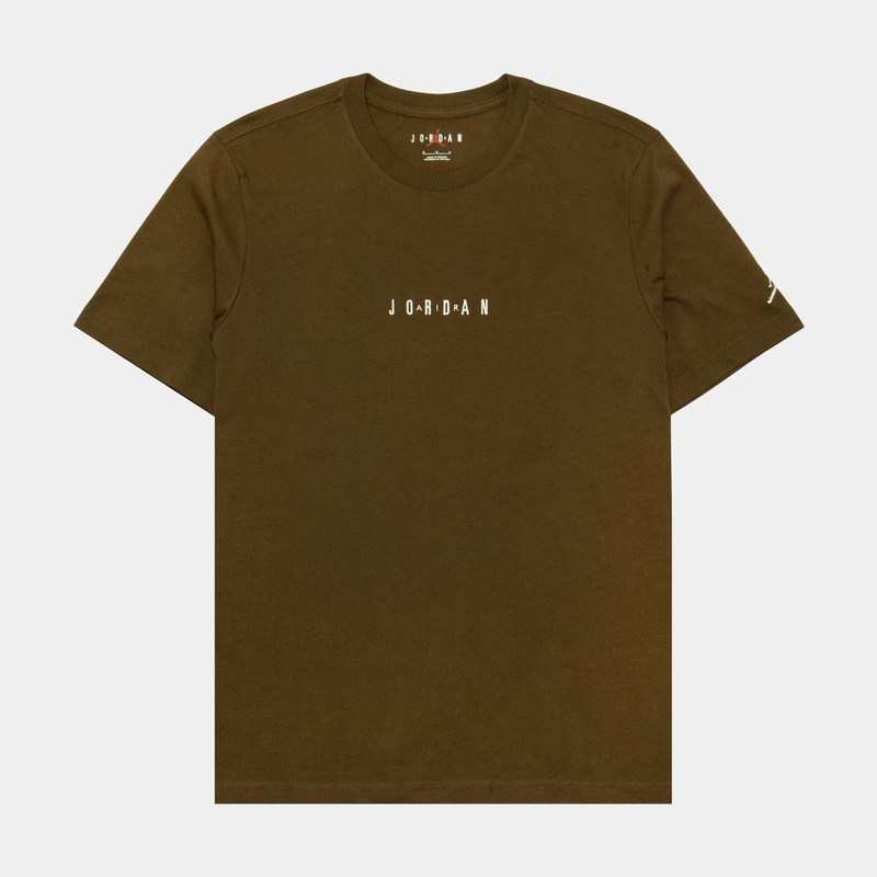 Air EMB Mens Short Sleeve Shirt (Brown)