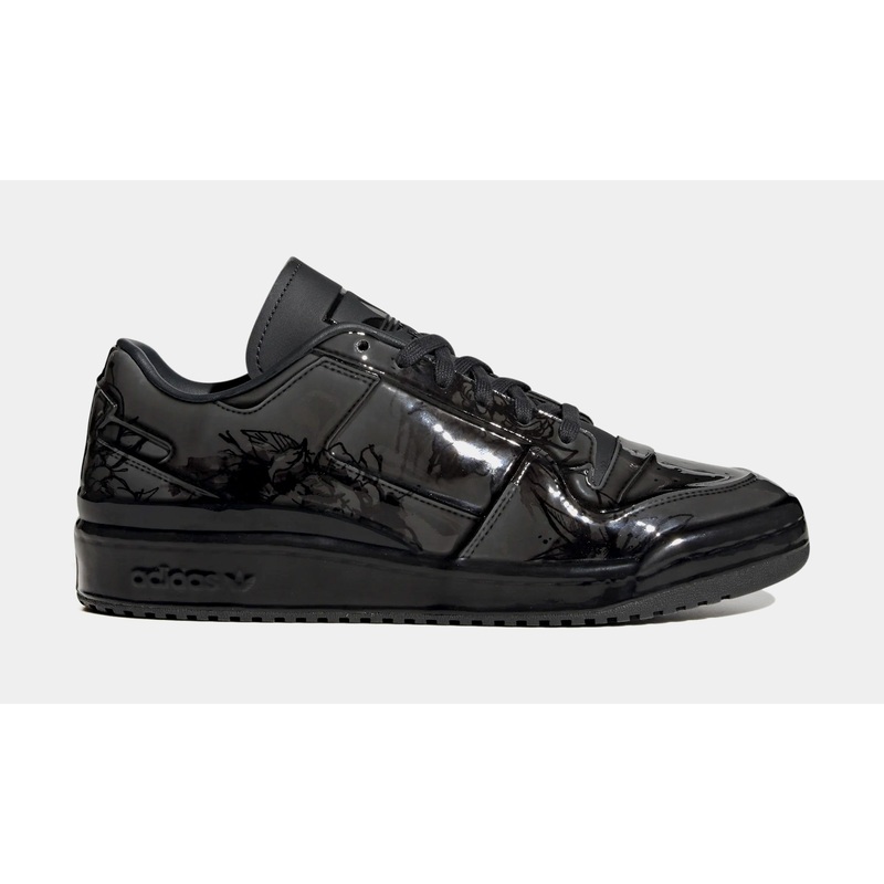 Candid Roses Forum Low Mens Lifestyle Shoes (Black)
