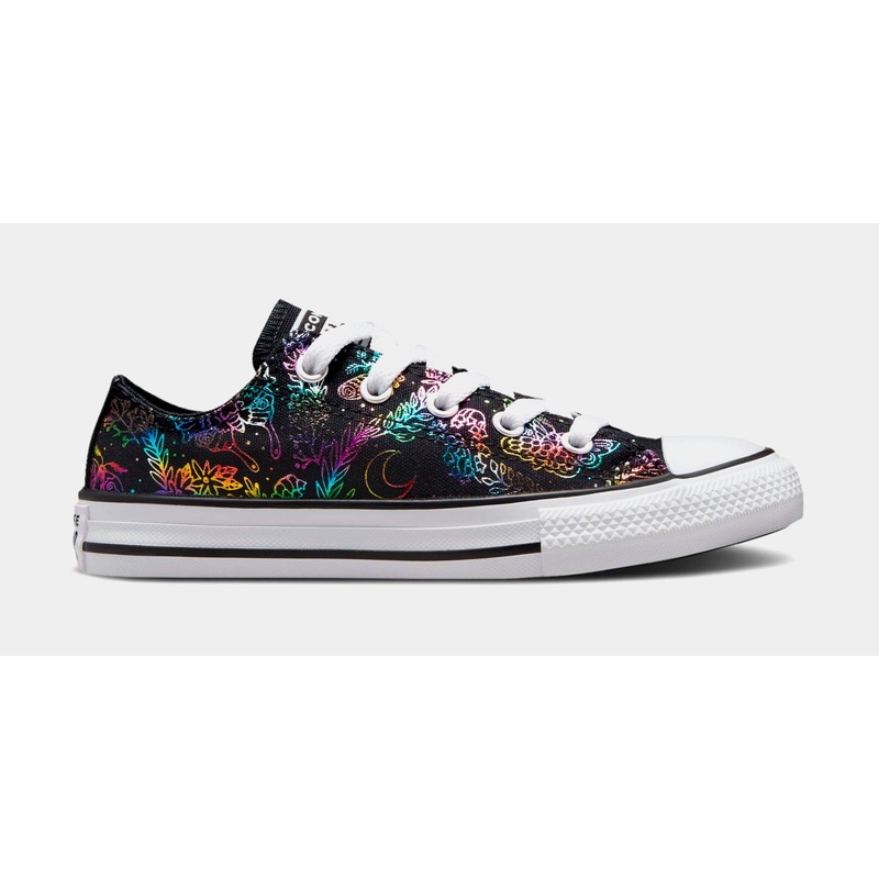 Chuck Taylor All Star Butterfly Preschool Lifestyle Shoes (Black/Multi)