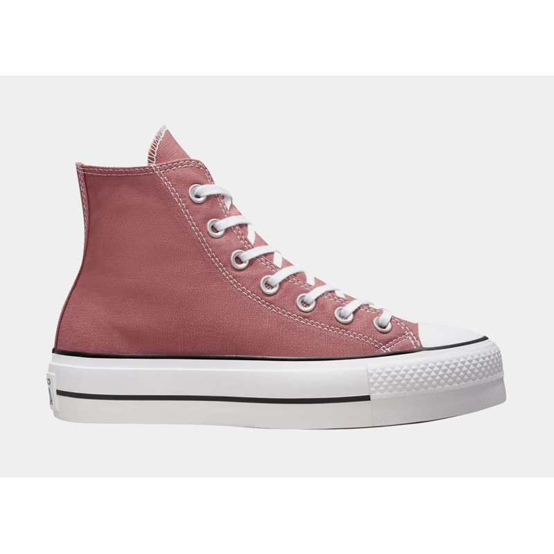 Chuck Taylor All Star Platform Hi Top Womens Lifestyle Shoes (Pink)