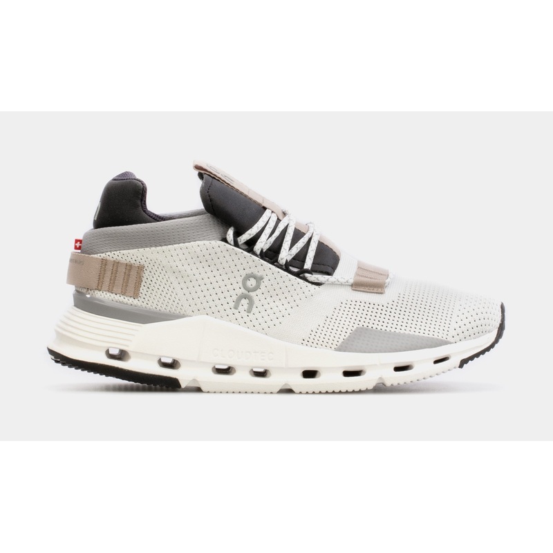 Cloudnova Womens Running Shoes (White/Sand)