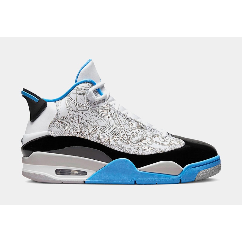 Dub Zero Legend Blue Mens Basketball Shoes (Blue/White)