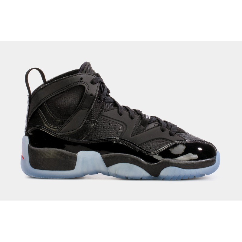 Jumpman Two Trey Grade School Lifestyle Shoes (Black/Blue)