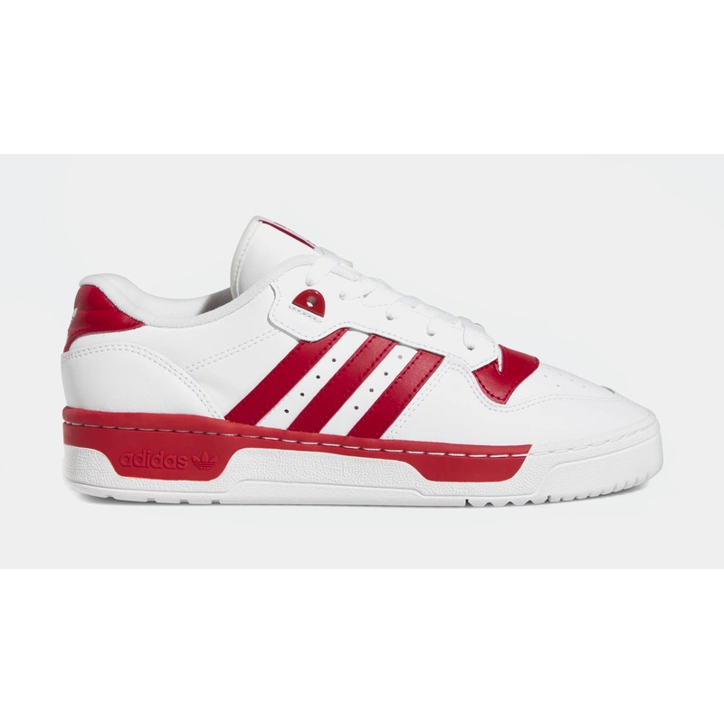 Rivalry Low Mens Lifestyle Shoes (White/Red)