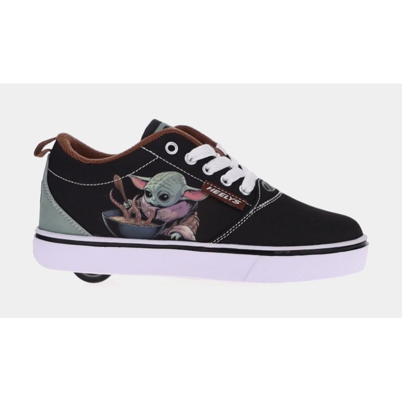 The Mandalorian Pro 20 Grade School Skate Shoes (Black)