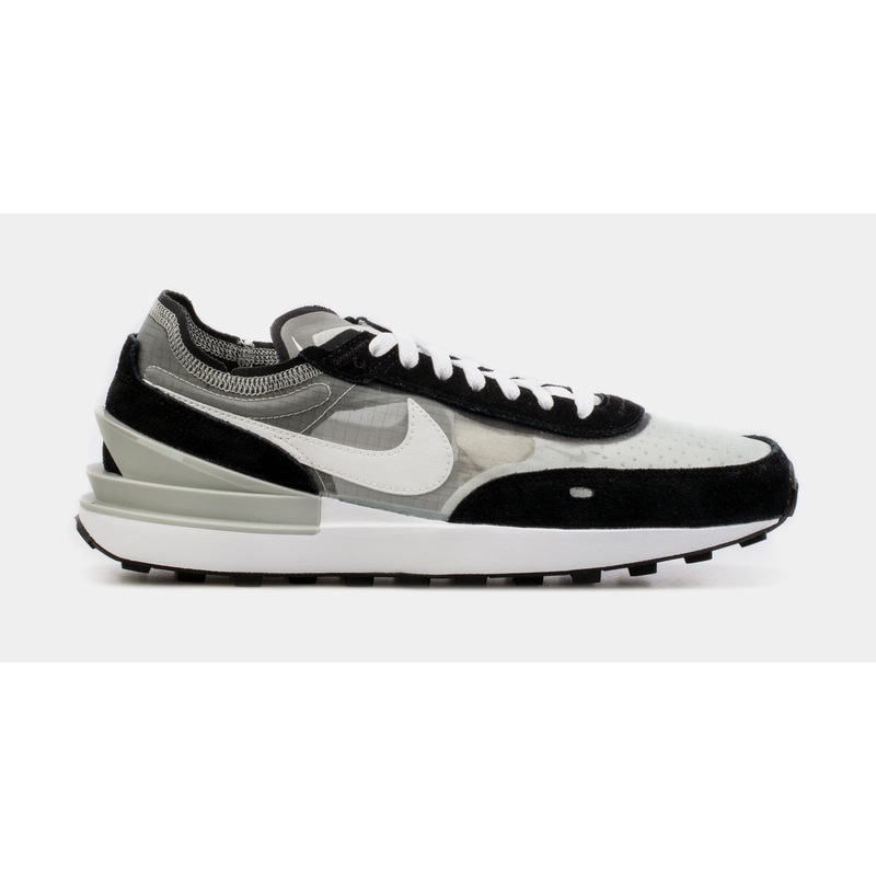 Waffle One Mens Running Shoes (Grey/Black)