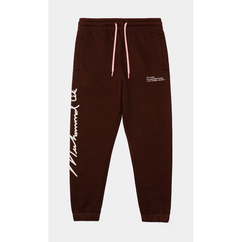 x Ali Signature Ali Joggers Mens Pants (Brown)