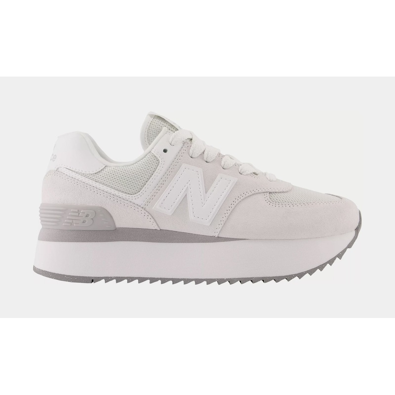 574+ Womens Running Shoes (Grey/White)