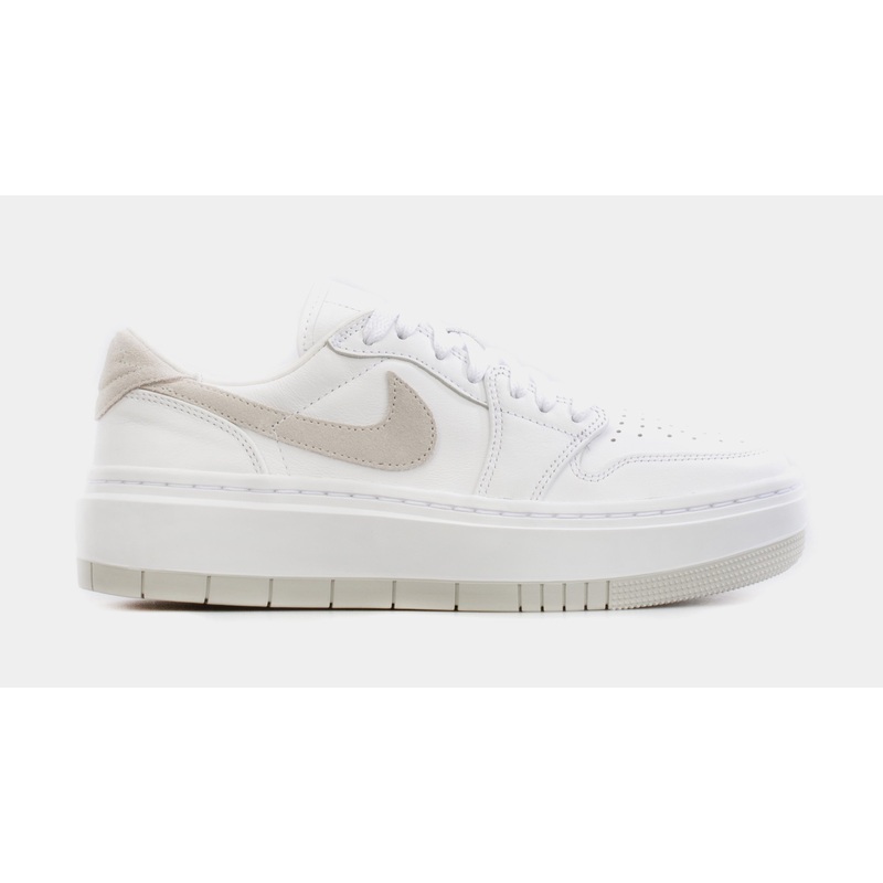 Air Jordan 1 Elevate Low Neutral Grey Womens Lifestyle Shoes (White/Grey)