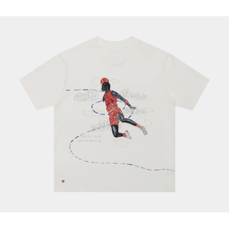 Artist Series by Parker Duncan Womens Short Sleeve Shirt (White)