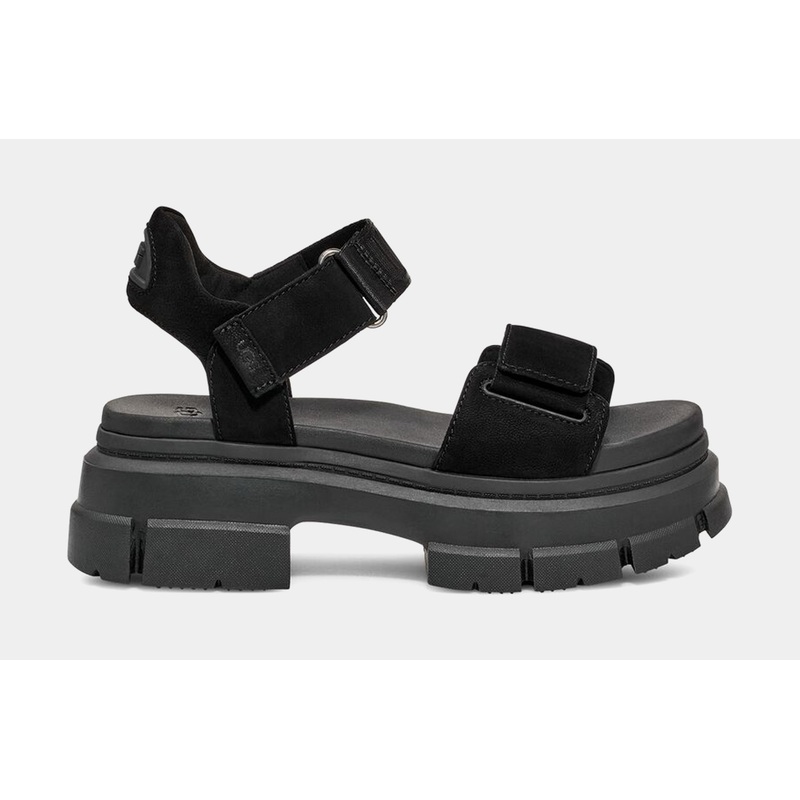 Ashton Ankle Womens Sandals (Black)
