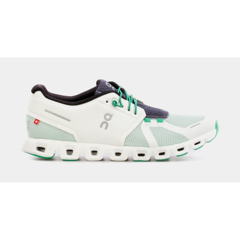 Cloud 5 Push Mens Running Shoes (Ivory/ Creek)