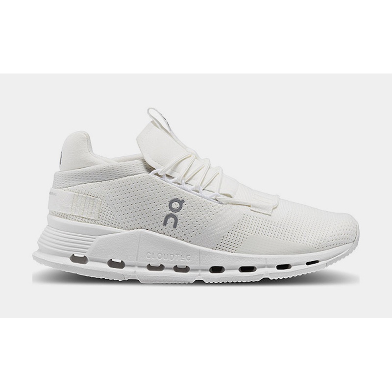Cloudnova Womens Running Shoes (All White)