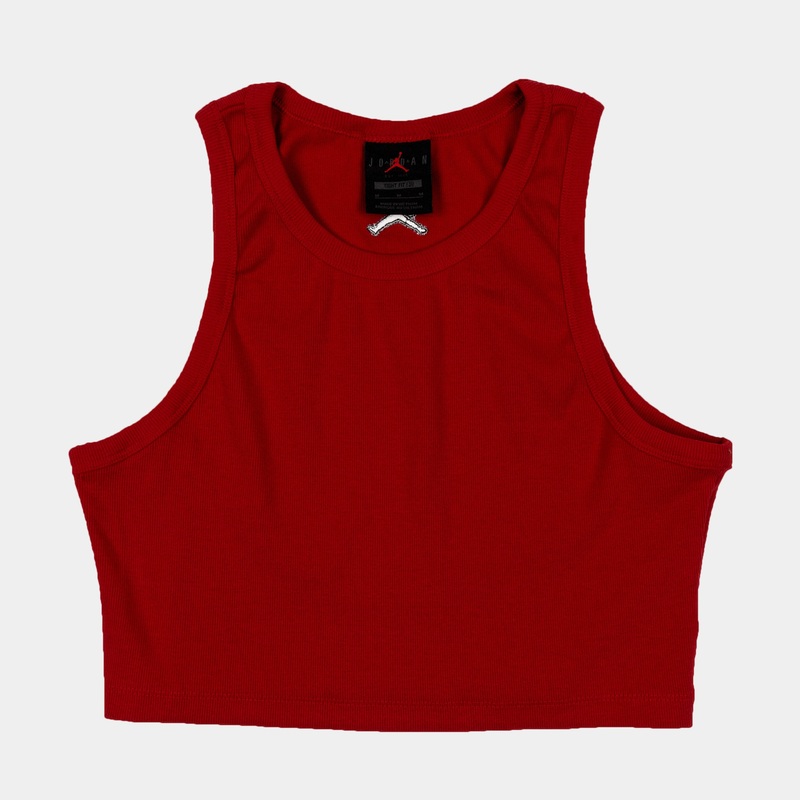Core Tank Womens Short Sleeve Shirt (Red)