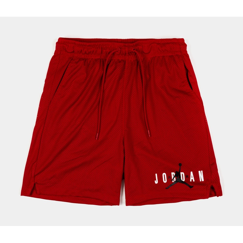 Essentials GFX Mesh Mens Shorts (Red)