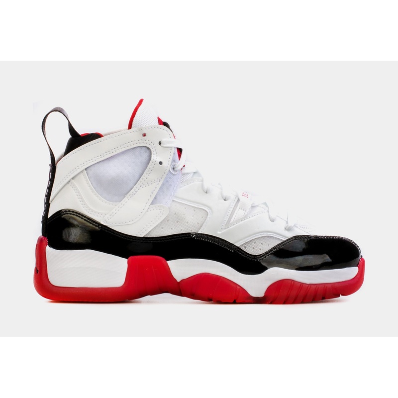 Jumpman Two Trey Grade School Basketball Shoes (Red/White)
