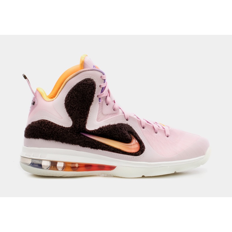 Lebron IX Regal Pink Mens Basketball Shoes (Pink/Brown)