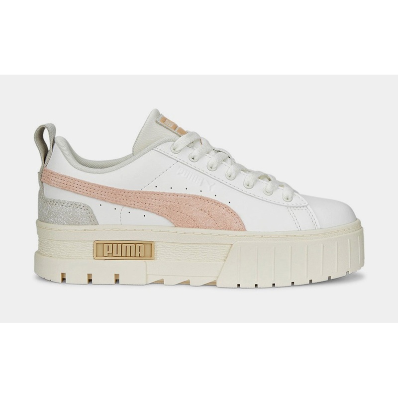 Mayze Thrifted Womens Lifestyle Shoes (White/Pink)