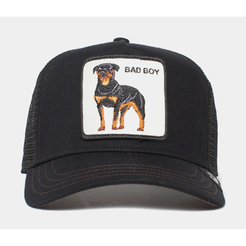 The Baddest Boy Trucker Mens Hat (Black)