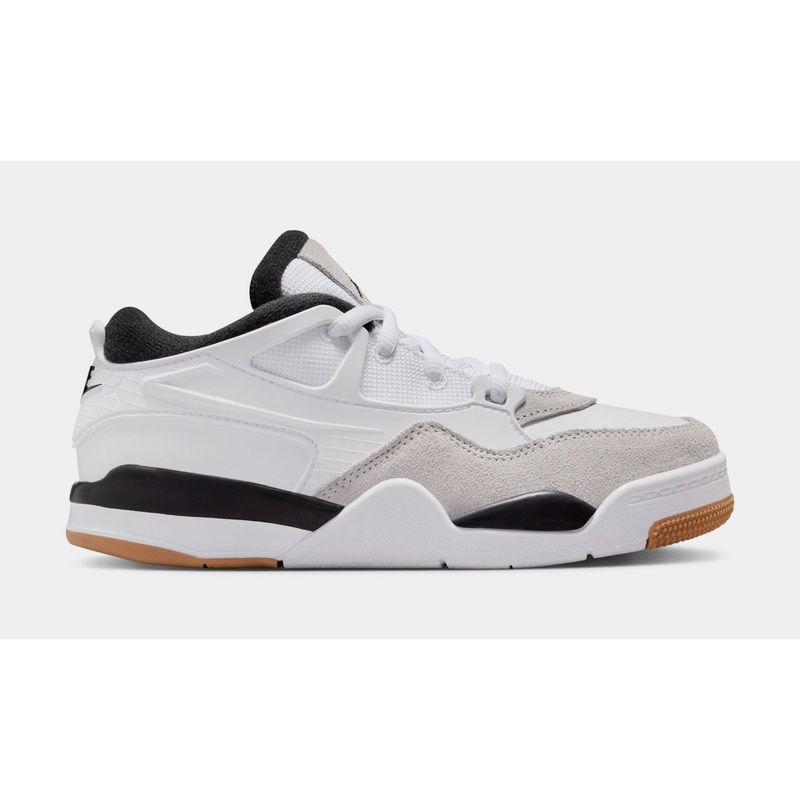 Air Jordan 4 RM Preschool Lifestyle Shoes (White/Black)